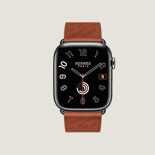 Apple watch hermès space black stainless steel case with single tour new arrivals